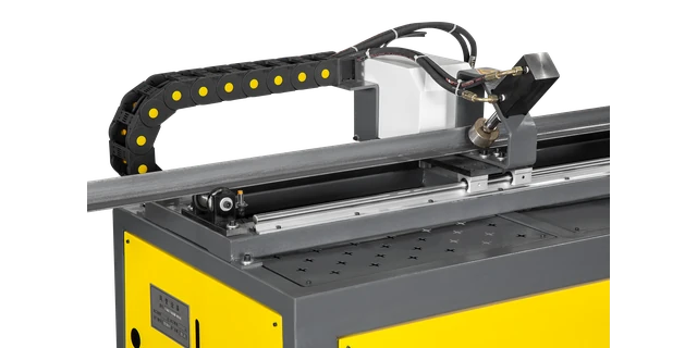 Carro alimentador e esteira porta-cabos da cantoneira CNC CC3C5