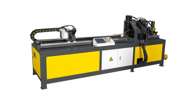 Puncionadeira hidráulica CNC para cantoneira CC3C5 - vista geral